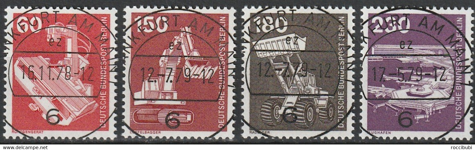Mi. 582/586 O - Used Stamps