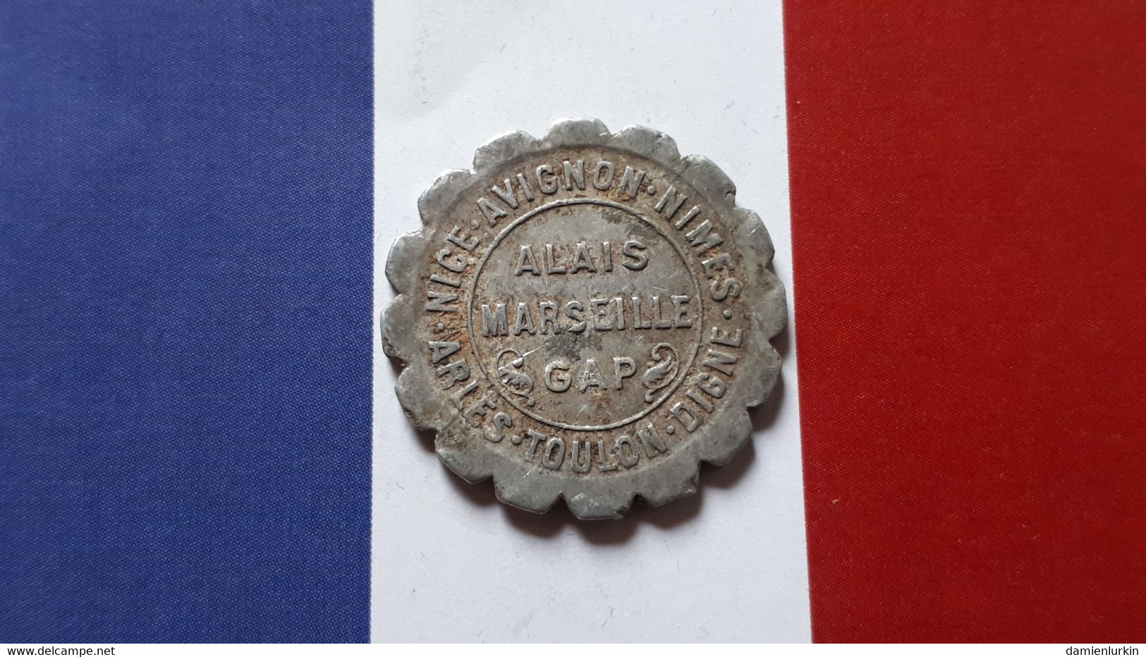 FRANCE REGION PROVENCALE 10 CENTIMES NECESSITE 1921 CHAMBRE DE COMMERCE - Monétaires / De Nécessité