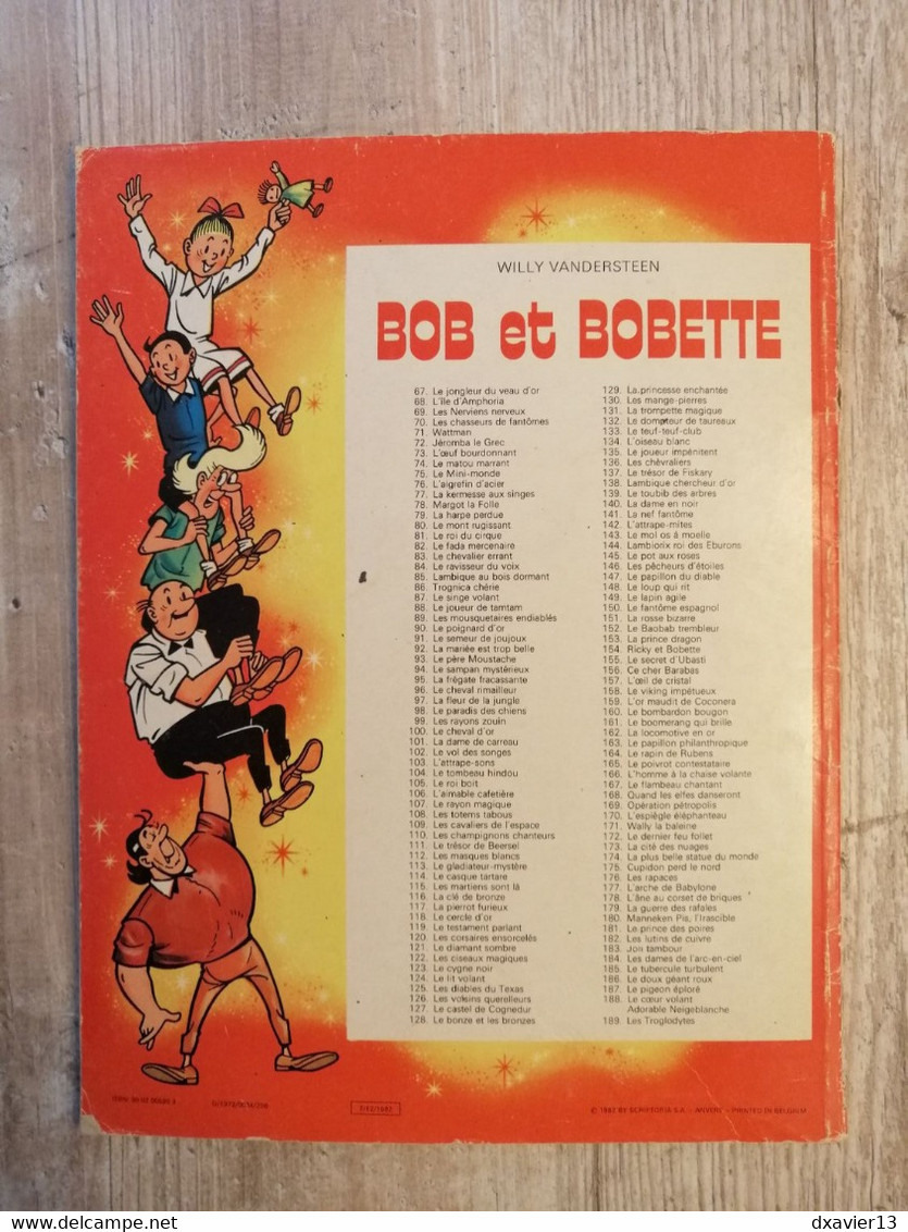 Bande Dessinée - Bob Et Bobette 145 - Le Pot Aux Roses (1982) - Bob Et Bobette