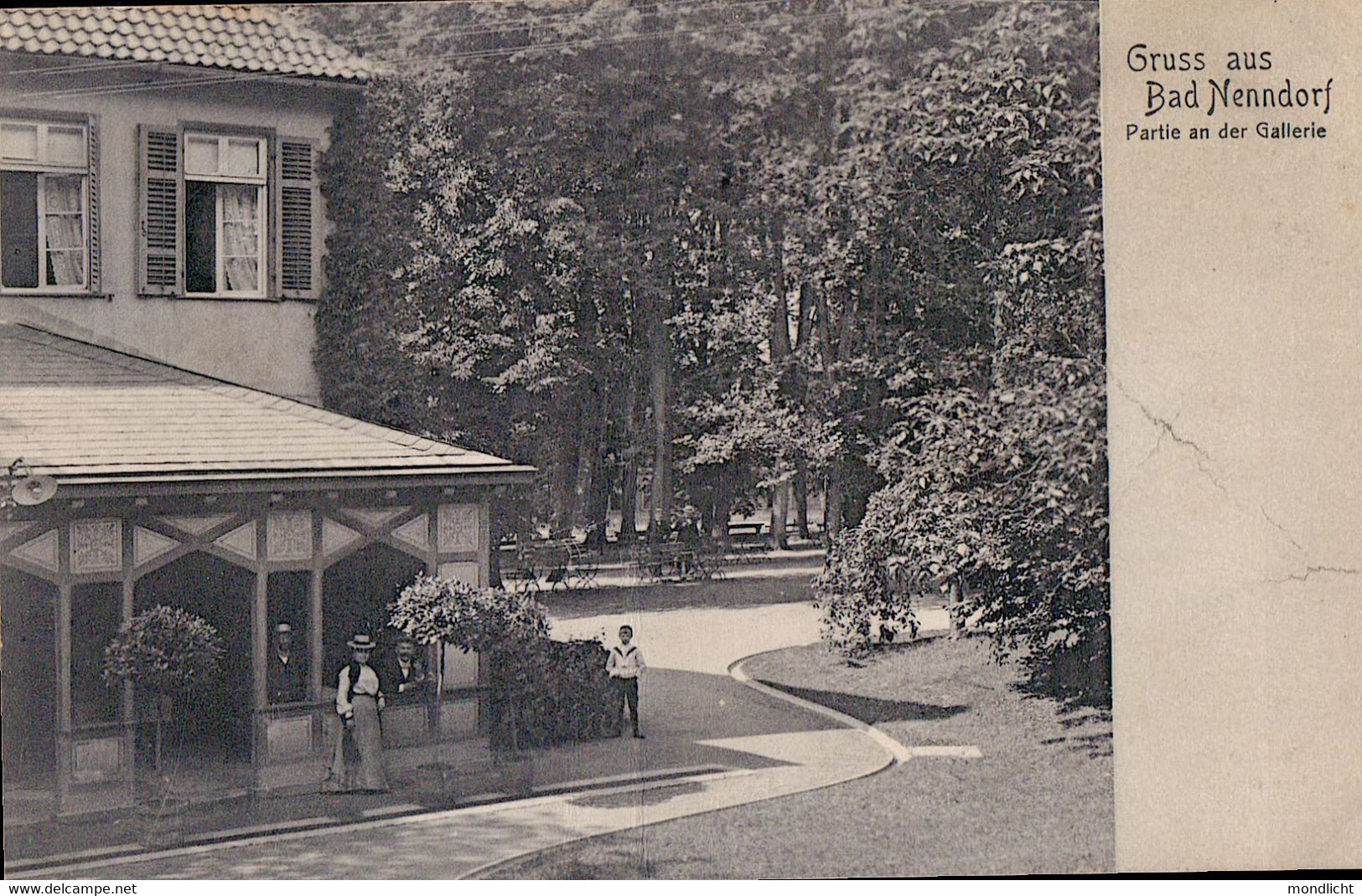 Gruss Aus Bad Nenndorf. Partie An Der Gallerie. 1907. - Bad Nenndorf