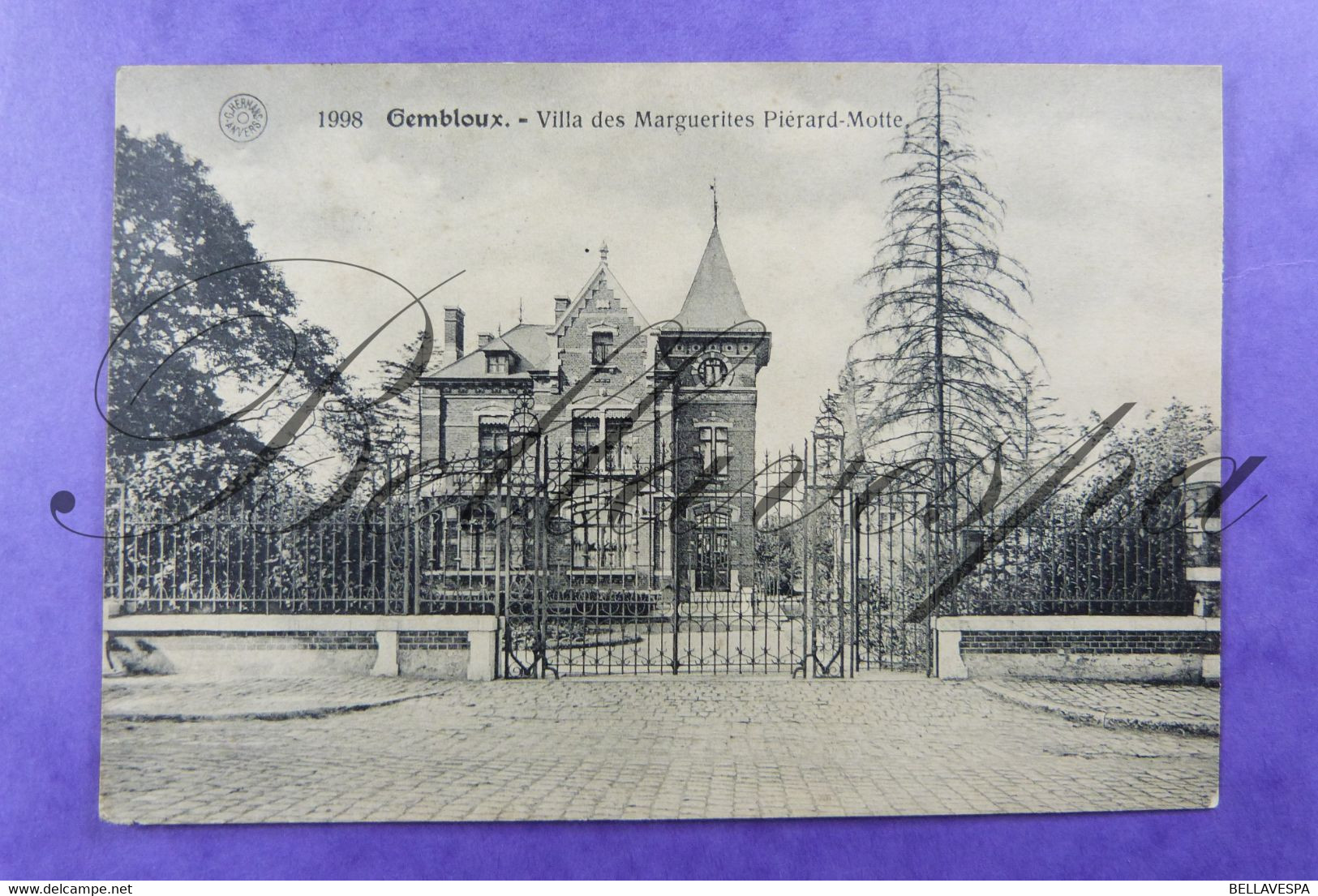 Gembloux Villa Des Marguerites Piérard-Motte. 1922 N°1998 Edit Hermans Anvers - Gembloux