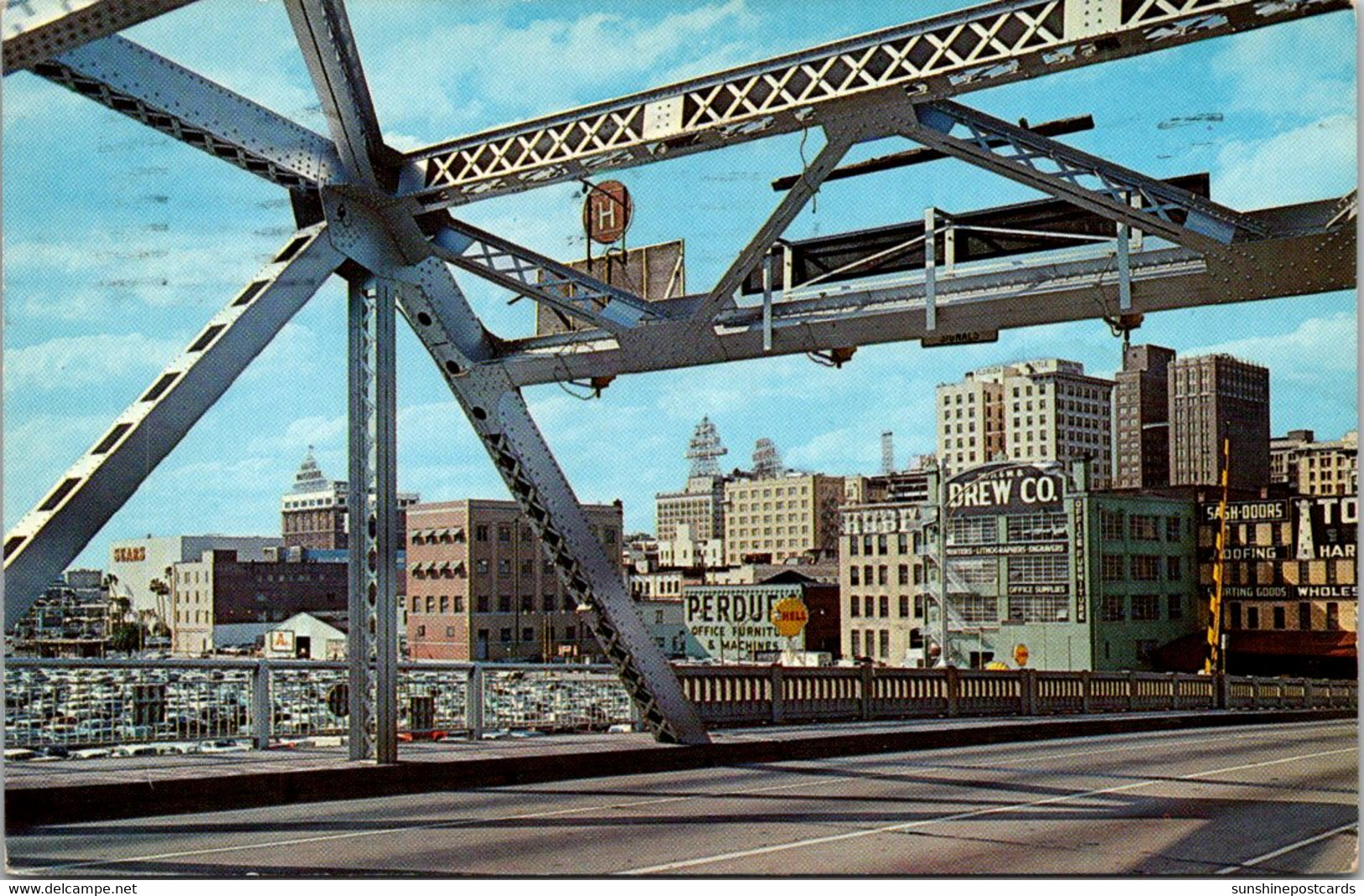 Florida Jacksonville View Of Downtown 1963 - Jacksonville