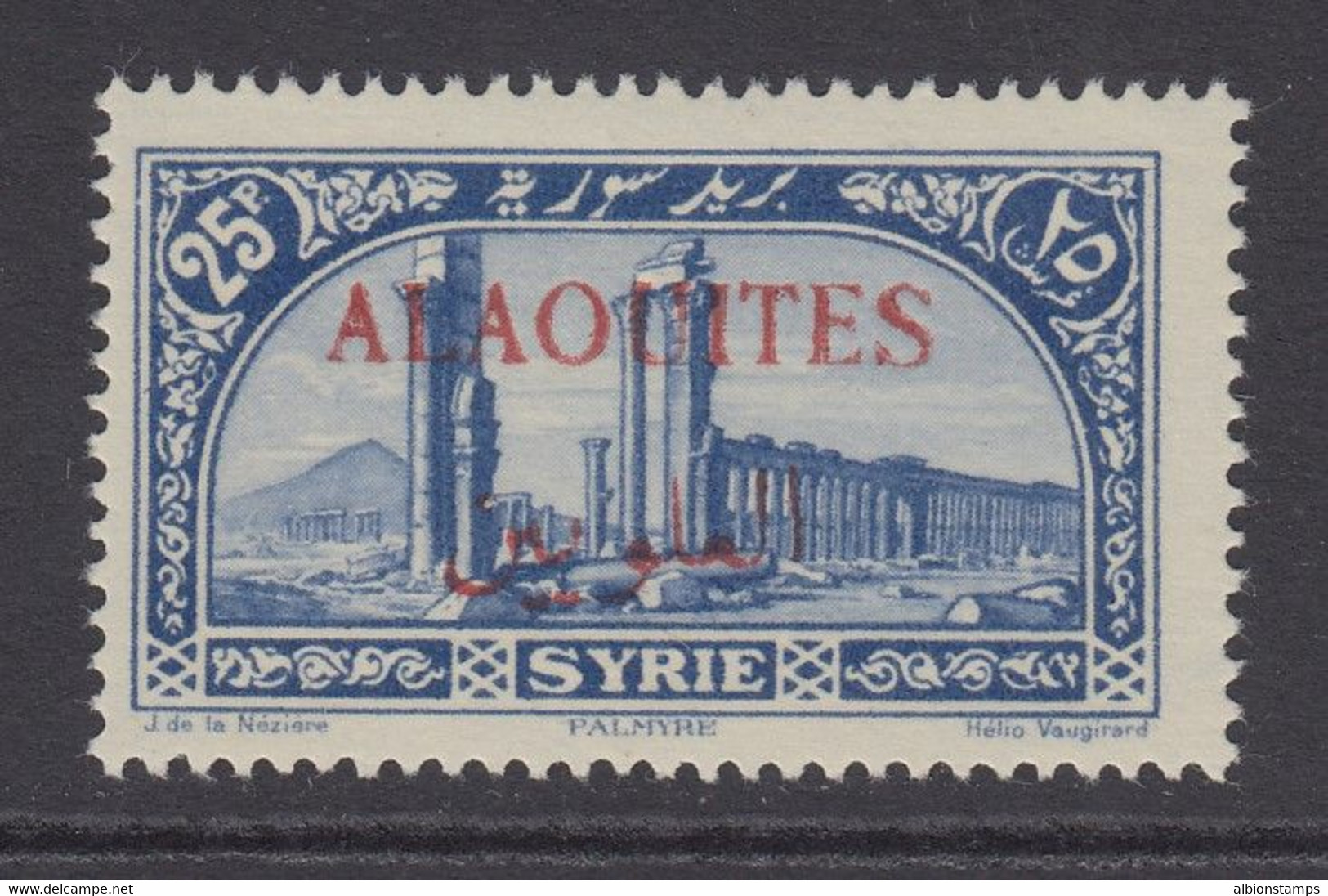 Alaouites, Scott 37 (Yvert 34), MLH - Nuevos