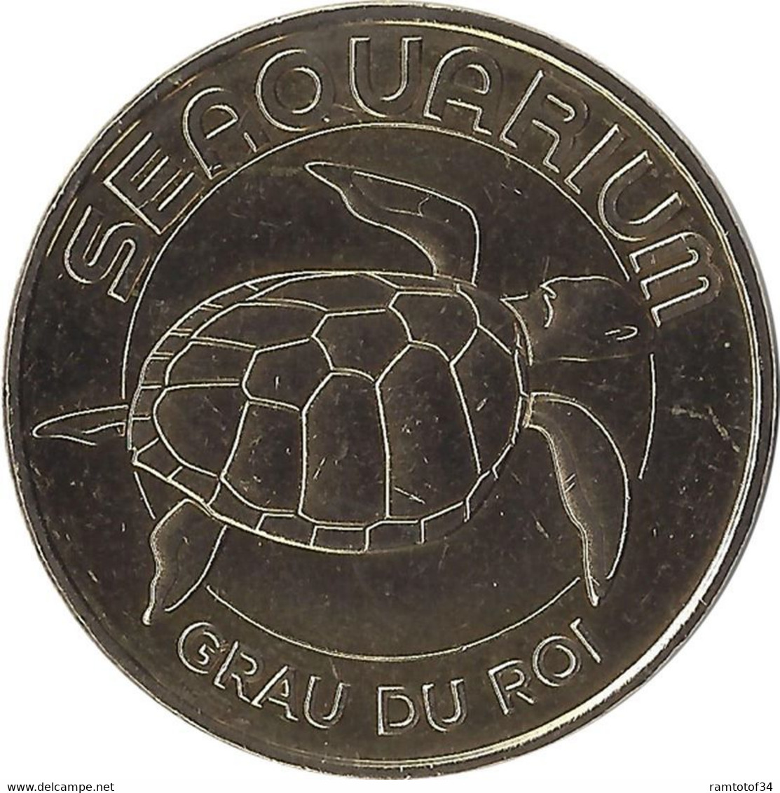 2015 MDP358 - LE GRAU-DU-ROI - Seaquarium 5 (la Tortue) / MONNAIE DE PARIS - 2015