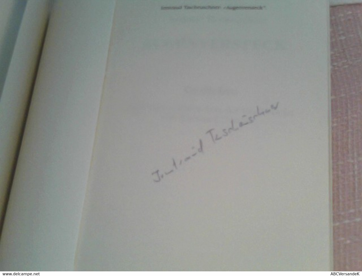 AUGENVERSTECK    GEDICHTE - Gesigneerde Boeken