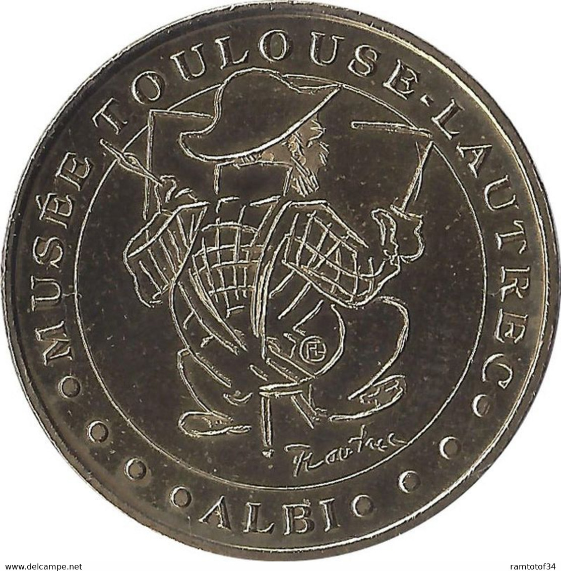 2005 MDP205 - ALBI - Musée Toulouse Lautrec 1 / MONNAIE DE PARIS - 2005