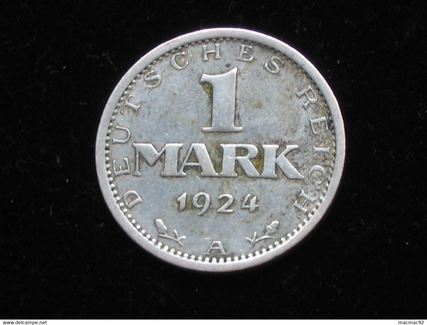 ALLEMAGNE - 1 Mark 1924 A Deutsches Reich **** EN ACHAT IMMEDIAT **** - 1 Mark & 1 Reichsmark