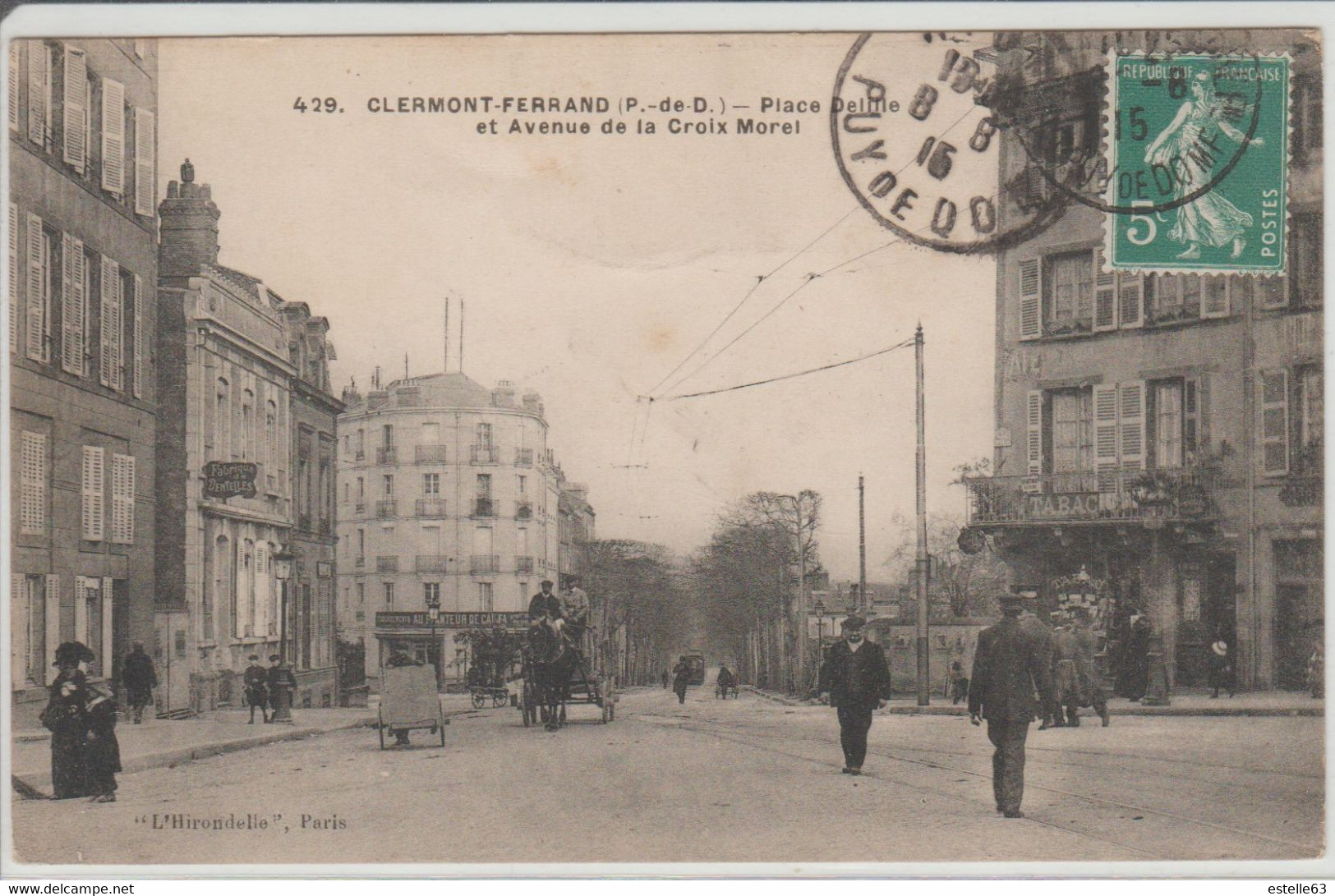 Clermont Ferrand Place Delille Et Avenue De La Croix Morel - Clermont Ferrand