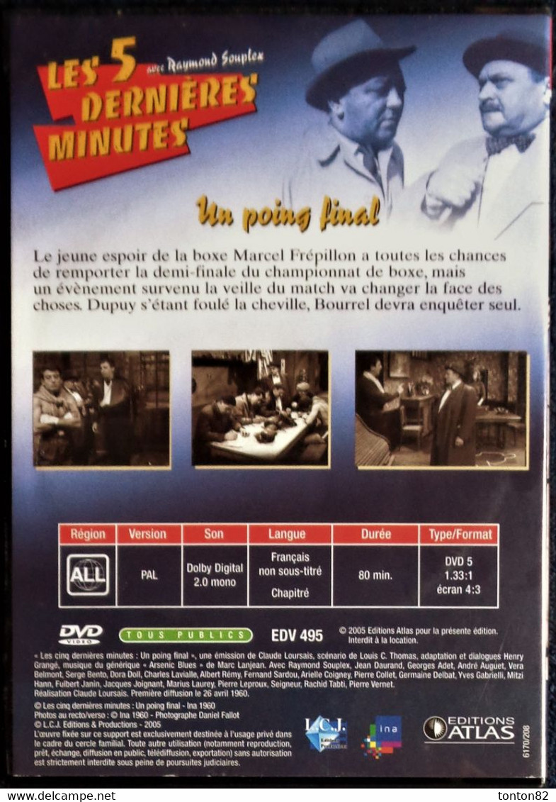 Les 5 Dernières Minutes - Raymond Souplex - Un Poing Final . - TV-Serien