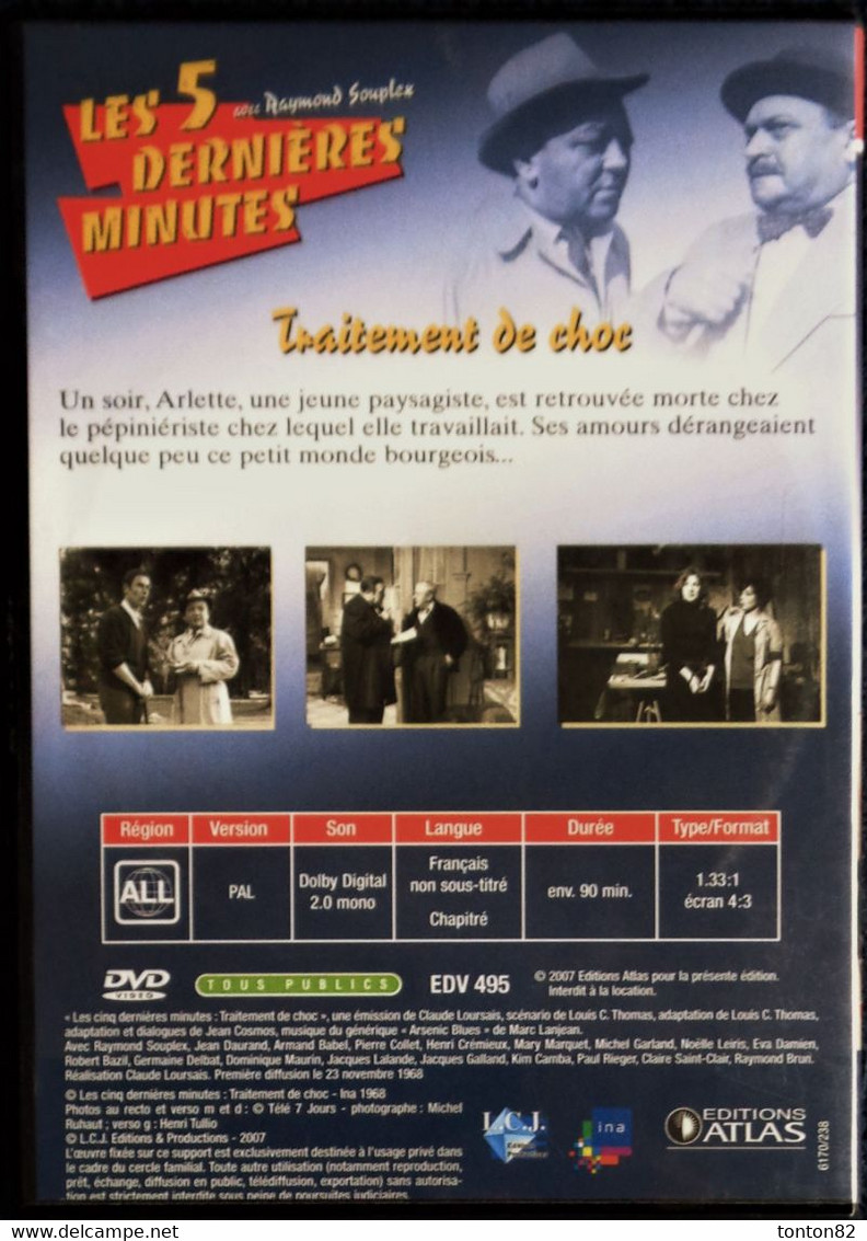 Les 5 Dernières Minutes - Raymond Souplex - Traitement De Choc . - TV-Serien