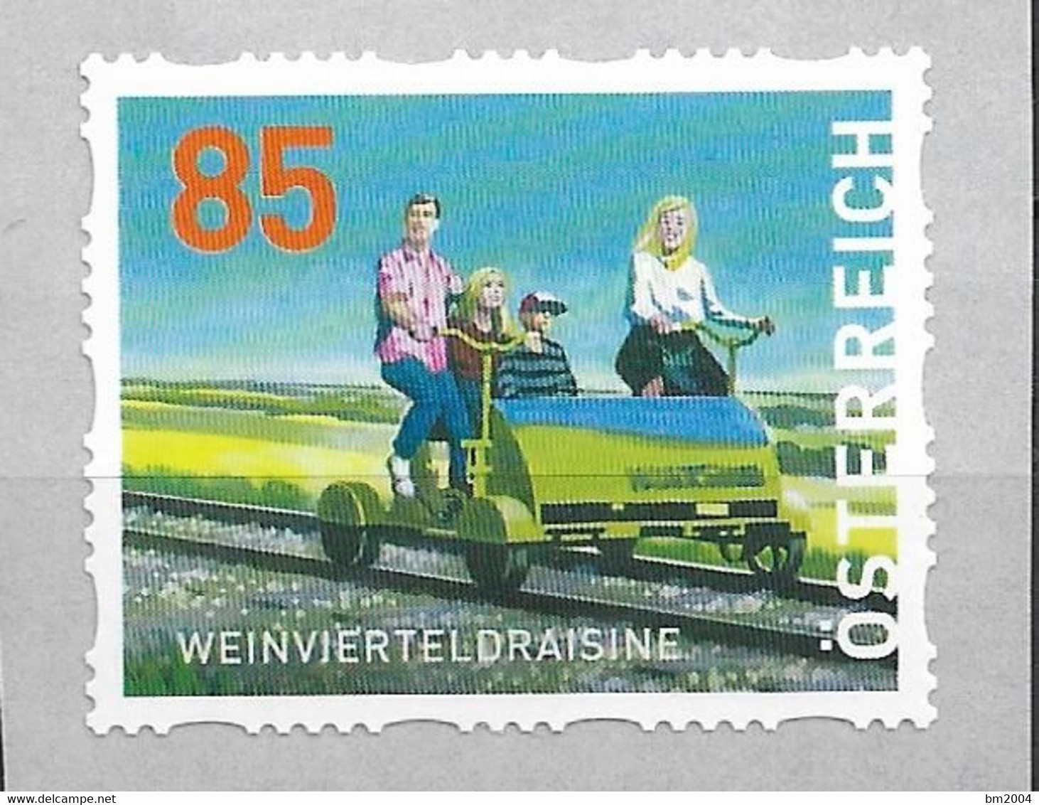 2021 Austria Österreich Mi. 53**MNH  Dispenser-Marke: Weinviertel Draisine - Neufs