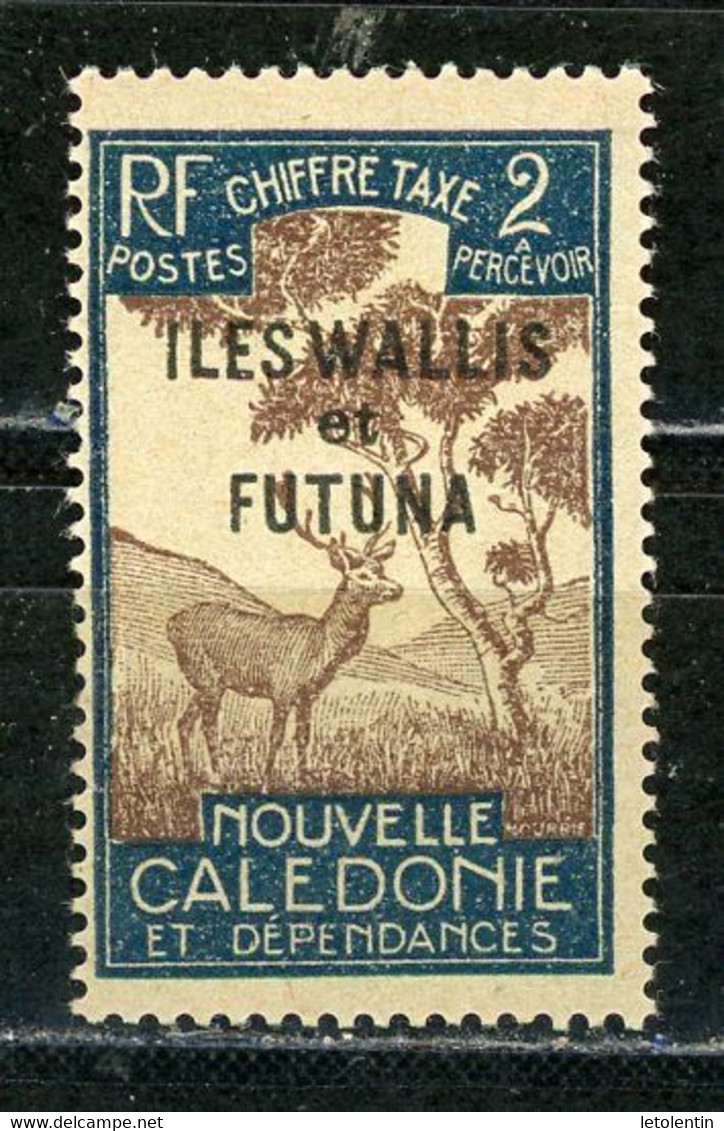 WALLIS ET FUTUNA : T TAXE N° Yvert 11*/ (*) - Portomarken