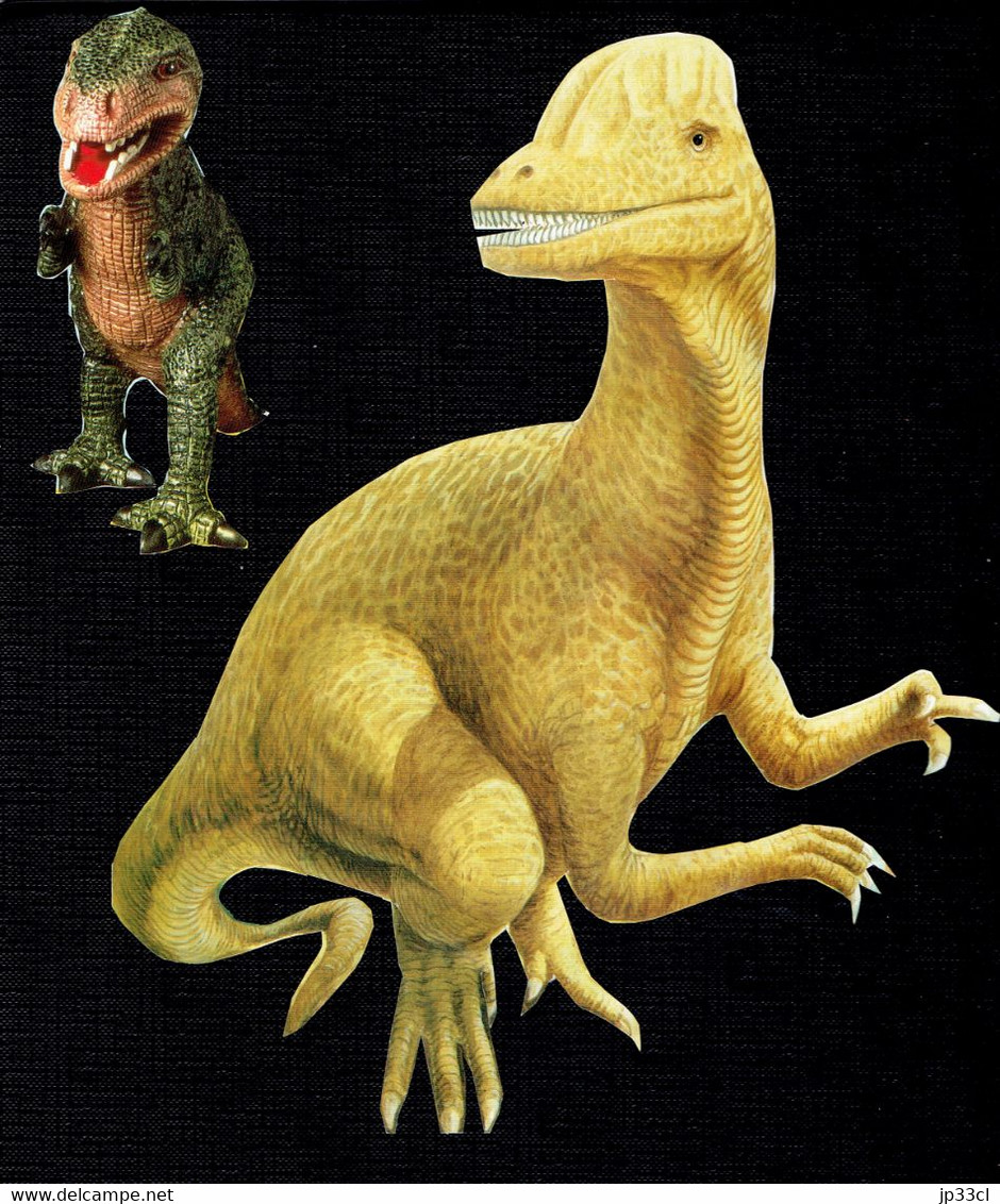 Lot De 4 Découpis De Dinosaures - Tiere