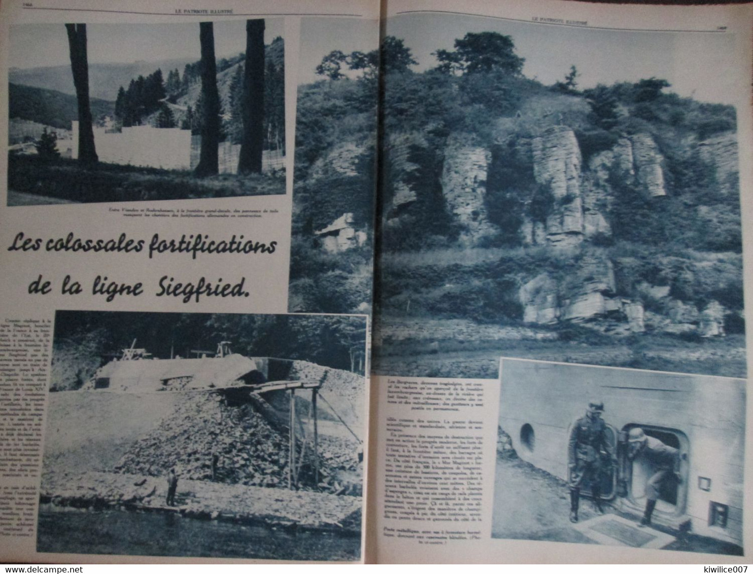 Le Patriote Illustré 37  1939 La Catastrophe De LIEGE BELGIQUE + Ligne Siefried  + Pologne + Chapelle De Bricquemont - 1900 - 1949