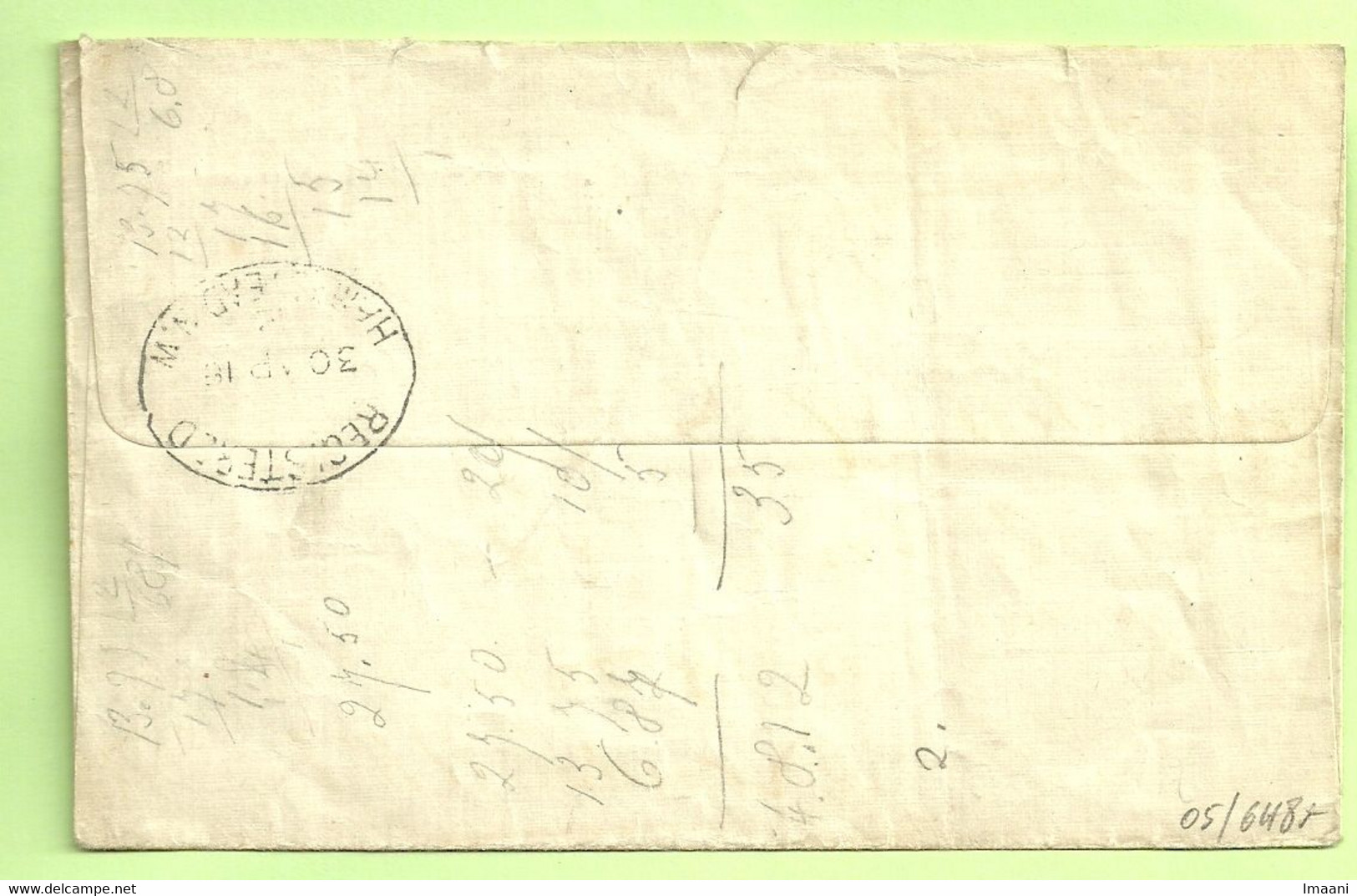 141 Op Brief "Hopital Militaire Belge PORTE DE GRAVELINES / CALAIS" Aangetekend Stempel PMB 8 Op 28/4/18 (3627 - Armée Belge