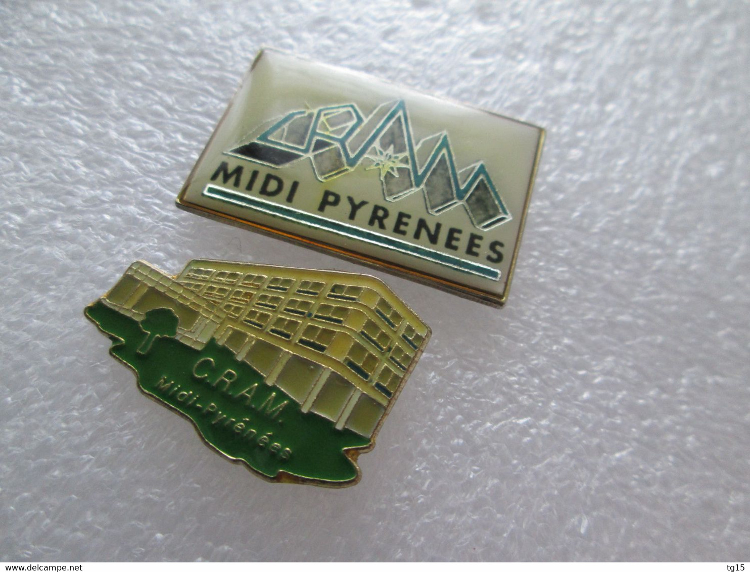 PIN'S    LOT  2   CRAM   MIDI PYRÉNÉES - Administrations