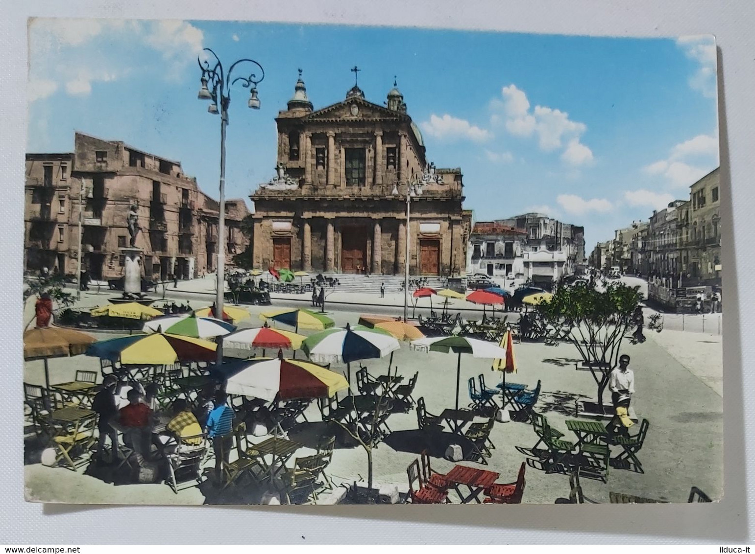 25276 Cartolina - Caltanissetta - Gela - Piazza Umberto I - VG 1962 - Gela