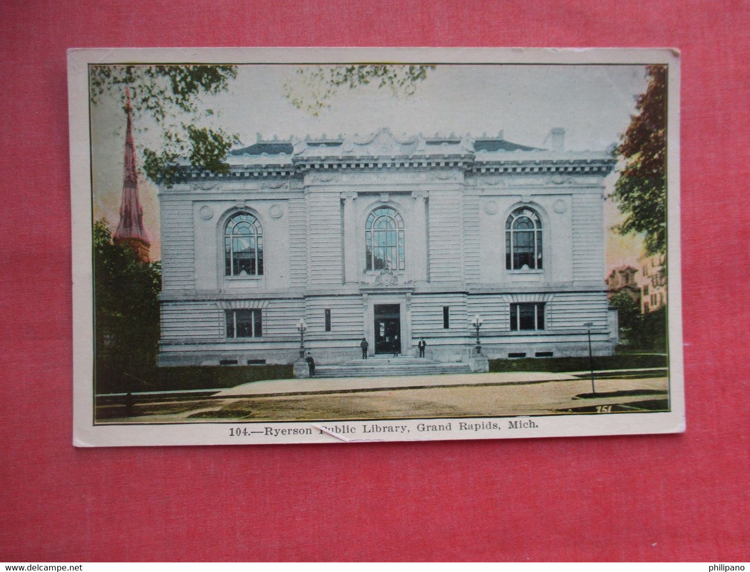 Ryerson Public Library.  Grand Rapids     Michigan >  Ref  5345 - Grand Rapids