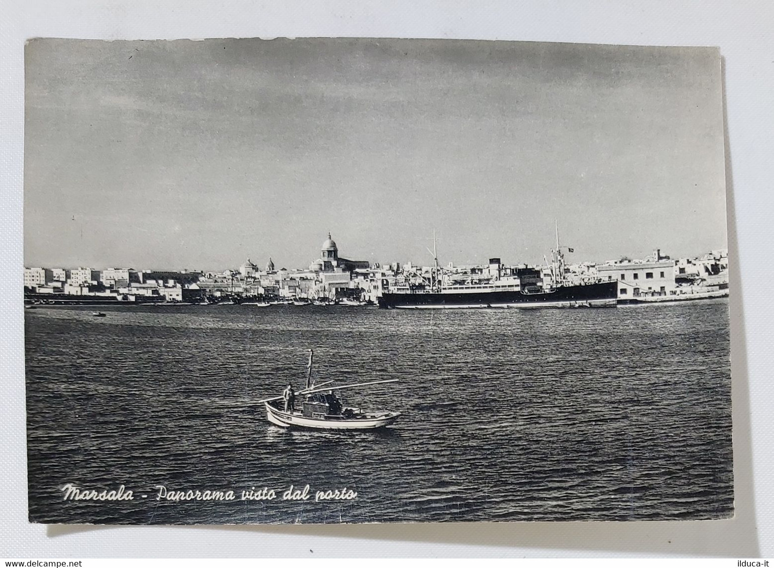 25289 Cartolina - Trapani - Marsala - Panorama Dal Porto - VG 1962 - Marsala