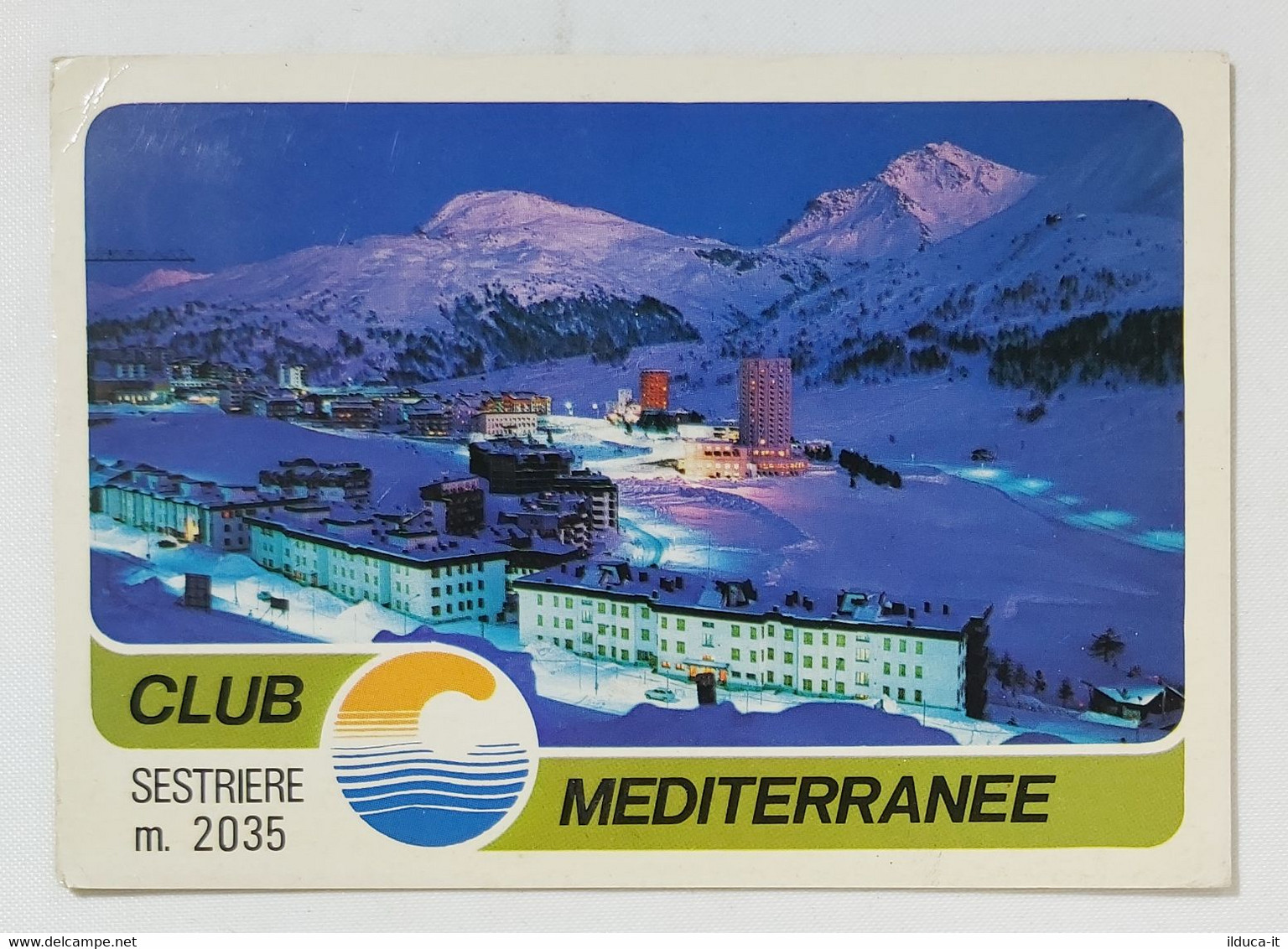 27984 Cartolina Pubblicitaria - Torino - Sestriere - Club Mediterranee - VG 1980 - Wirtschaften, Hotels & Restaurants