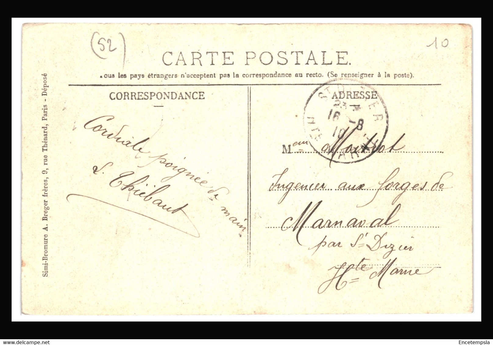 CPA Carte Postale France-Doulaincourt- Souvenir De Doulaincourt 1910 VM42214+ - Doulaincourt