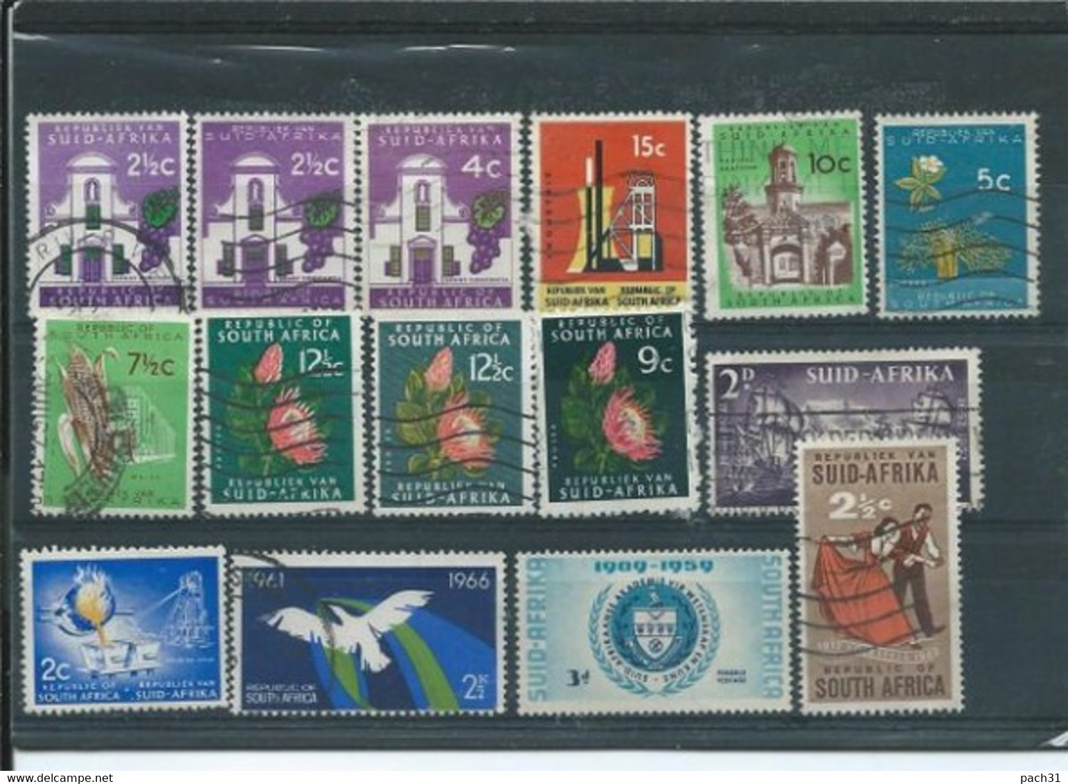 Afrique Du Sud   Lot Timbres Oblitérés - Collections, Lots & Séries