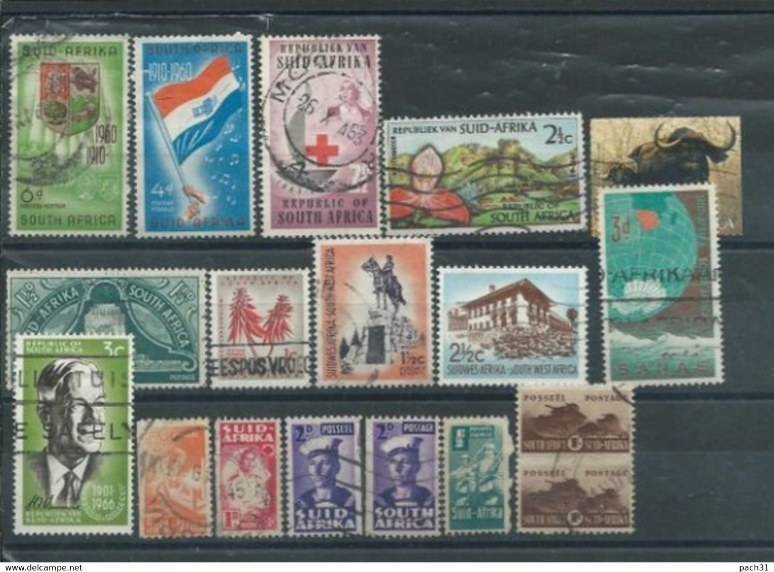 Afrique Du Sud   Lot Timbres Oblitérés - Collezioni & Lotti