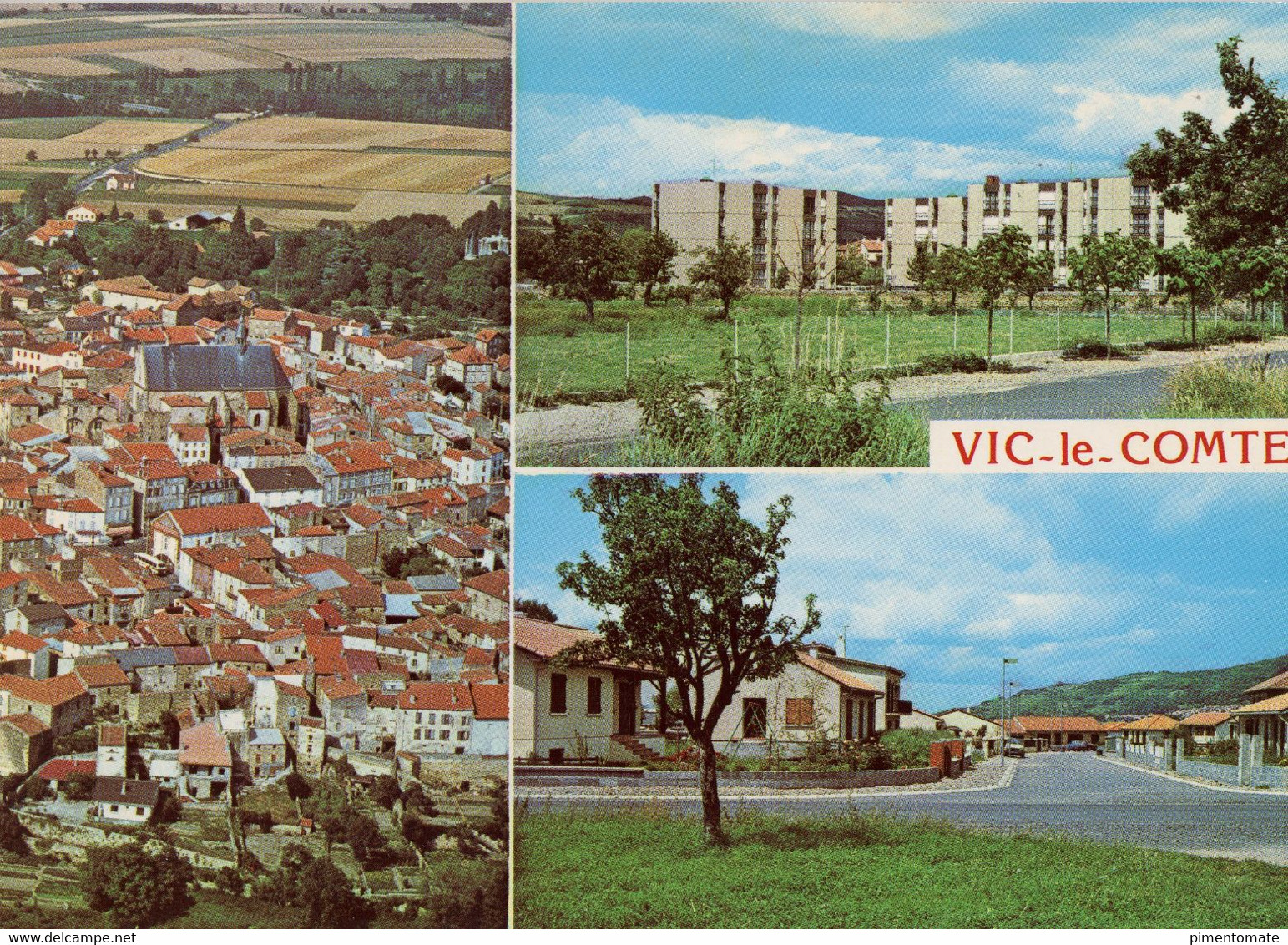 VIC LE COMTE NOUVEAUX QUARTIERS DE LA VILLE - Vic Le Comte