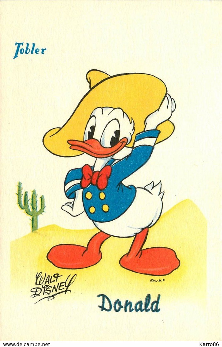 Walt Disney * Donald * Enfantina Dessin Animé * Tobler - Disneyworld