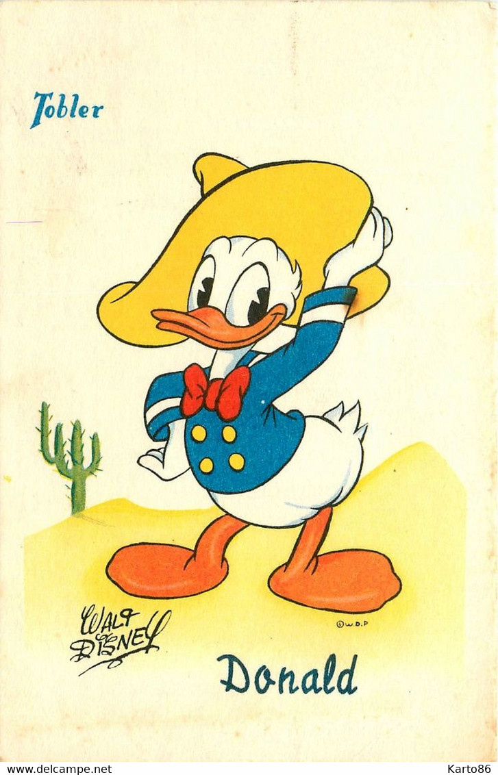 Walt Disney * Donald Dans Le Désert * Enfantina Dessin Animé * Tobler - Disneyworld