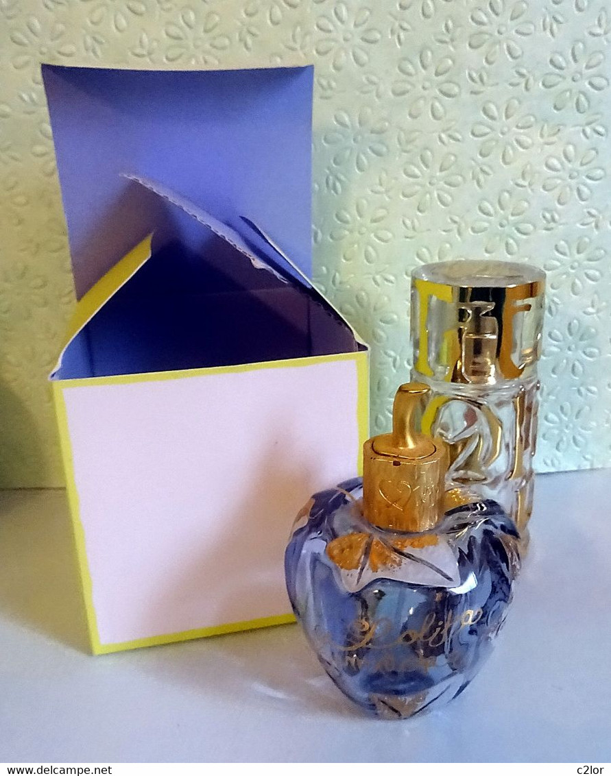 2 Flacons Spray  "LOLITA LEMPICLA " Lolita Et Elle L'Aime  EDP 50ml Et EDT 40 Ml VIDE/EMPTY - Flakons (leer)