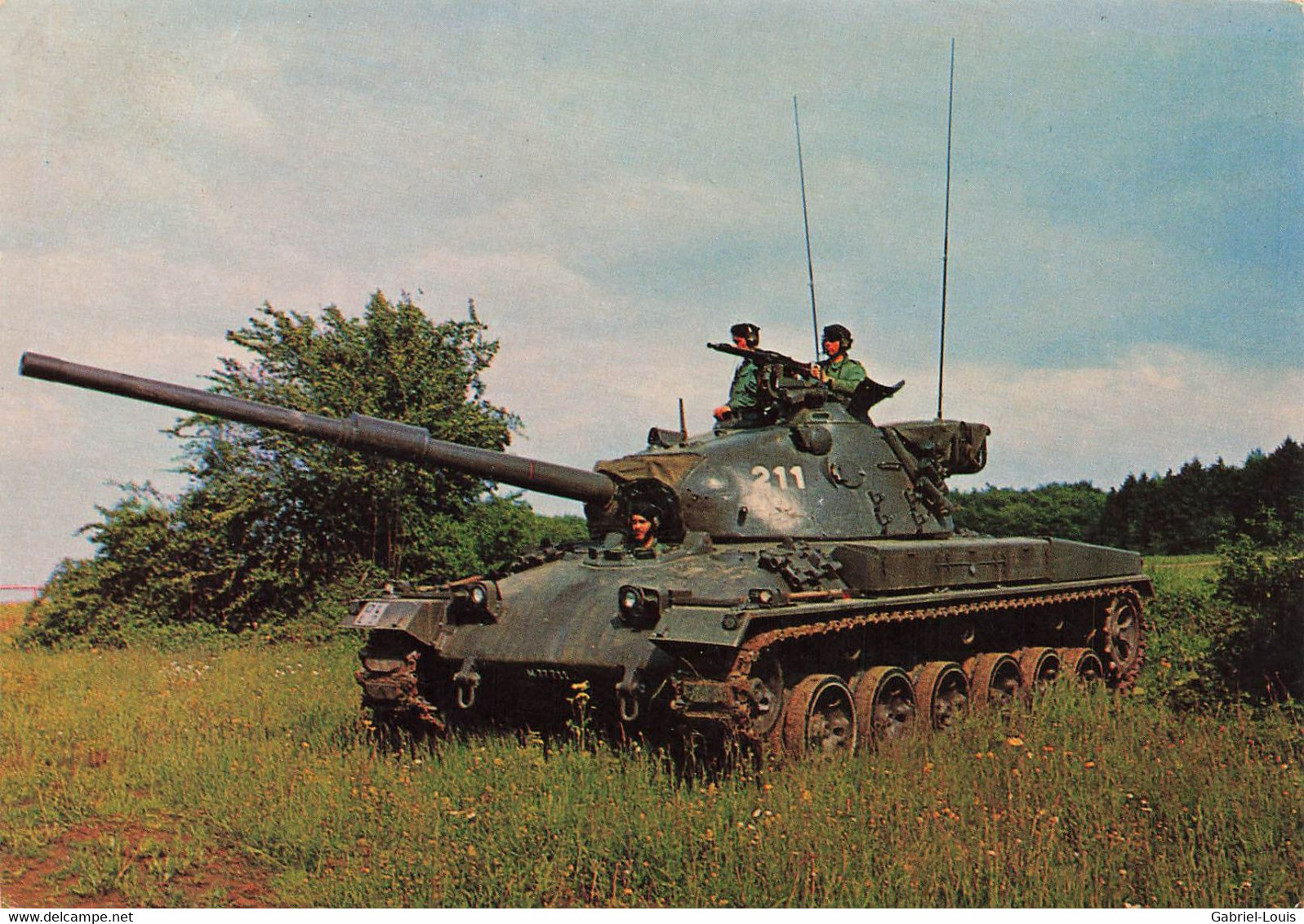 Schweizer Armee - Armée Suisse - P.Z. 68   - Char D'assaut Blindé - Panzer 68 - Char 68  - (10 X 15 Cm) Militaria - Autres & Non Classés