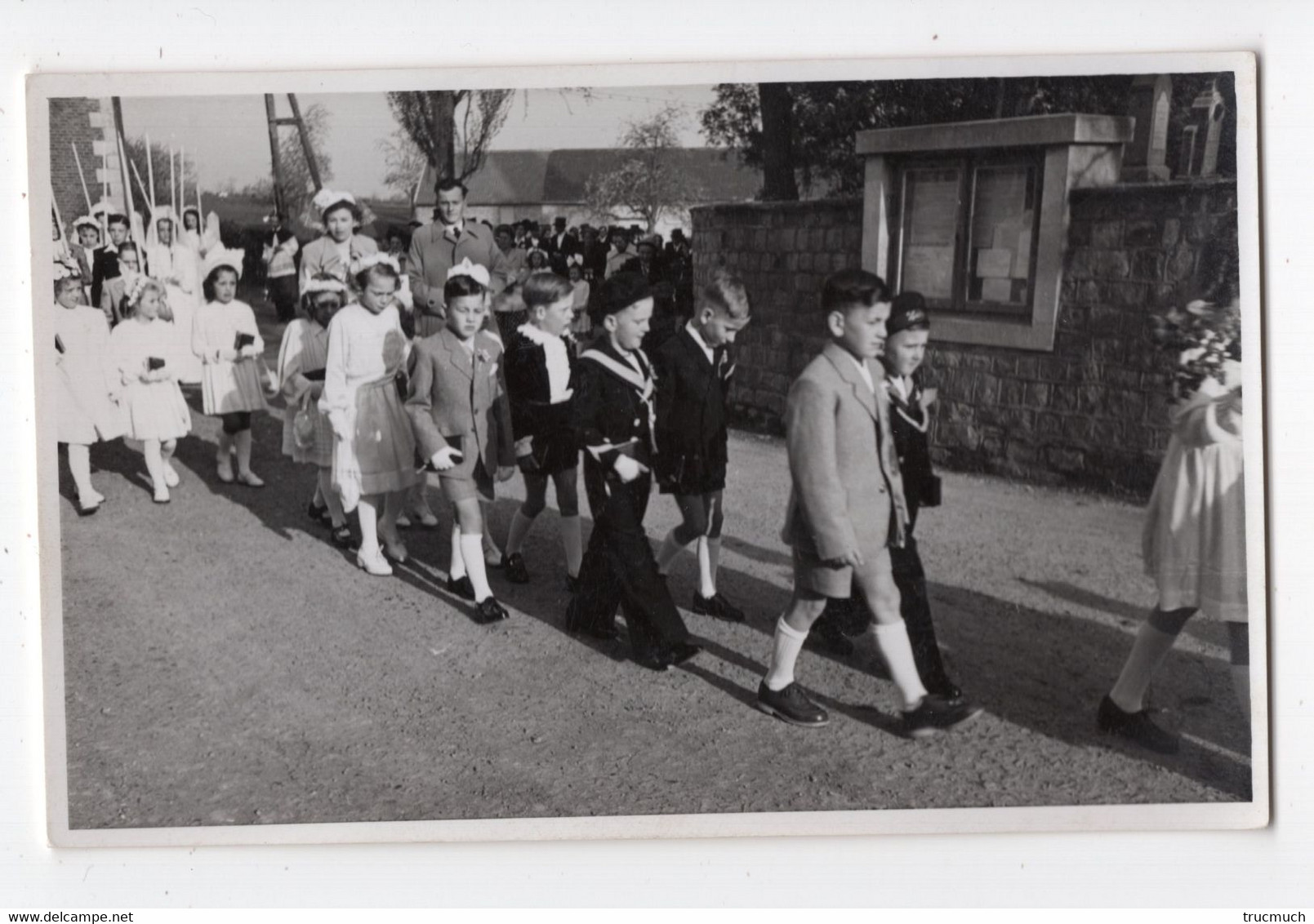 17 - Région De WALHORN -  Photo - Communion - 13,5 X 8,5 Cm - Lontzen