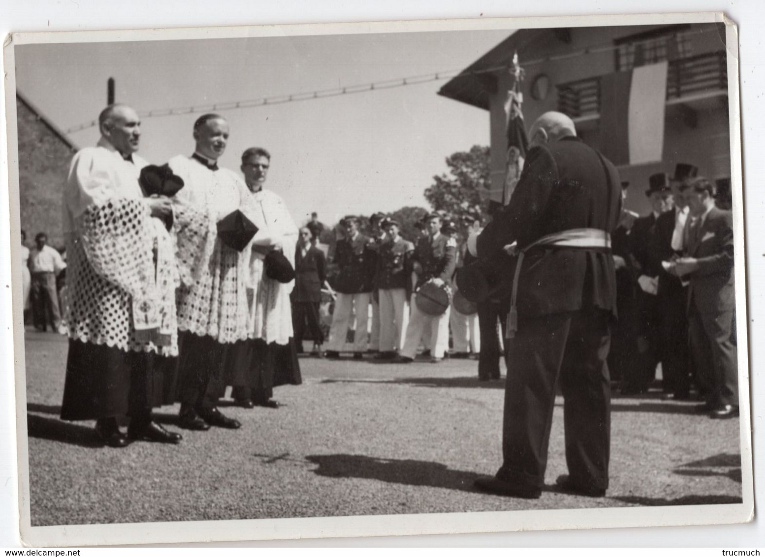 19 - Région De WALHORN - 2 Photos - Inauguration ? - Religion - 14,3 X 10,3 Cm - Lontzen