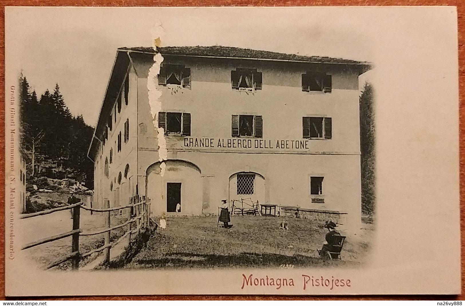 Abetone (Pistoia). Grande Albergo Dell'Abetone. - Pistoia