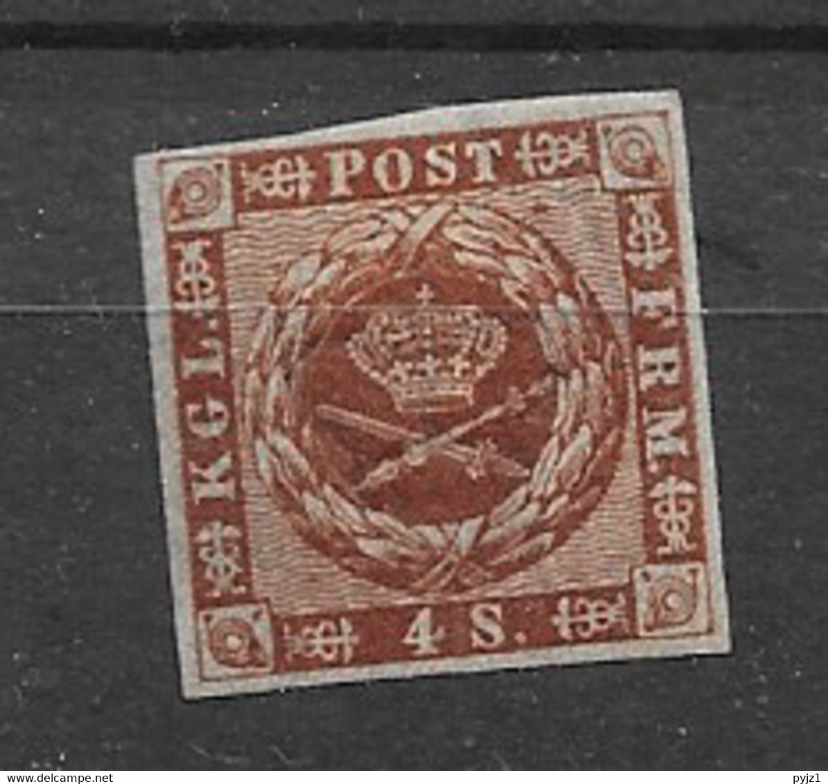 1858 MH Danmark Mi 7 - Unused Stamps