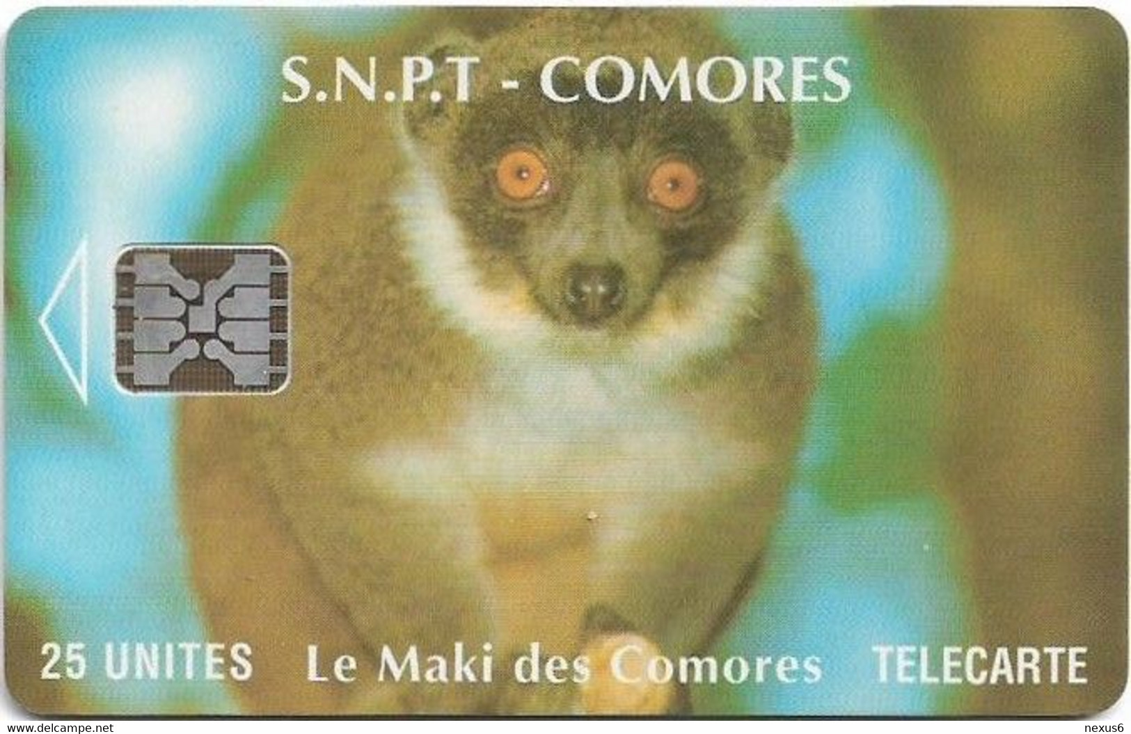 Comoros - S.N.P.T. - Maki (Cn. C49100922), SC5, 1994, 25Units, Used - Comores