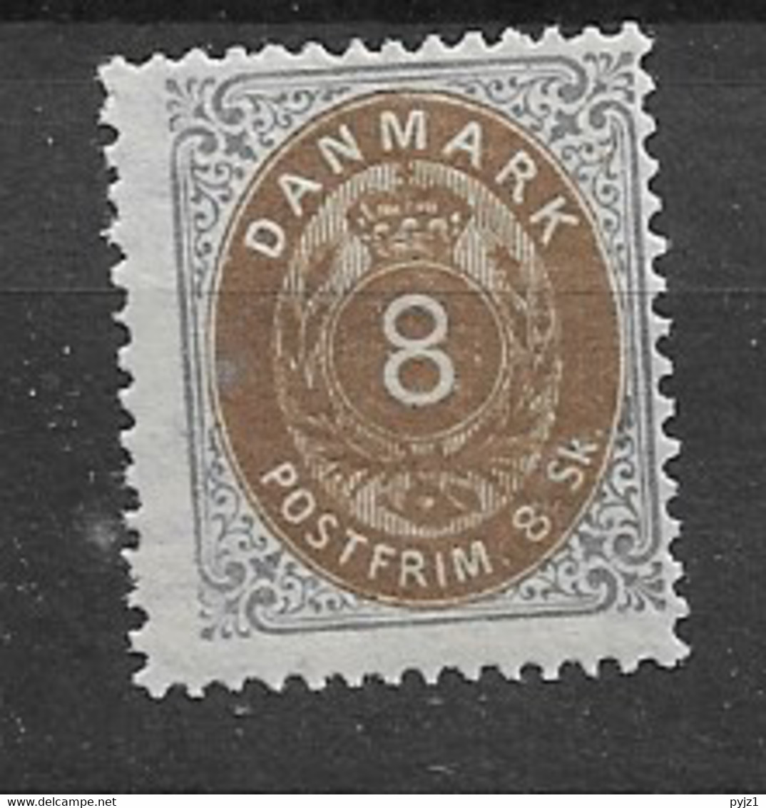 1870 MH Danmark Mi 17 - Unused Stamps