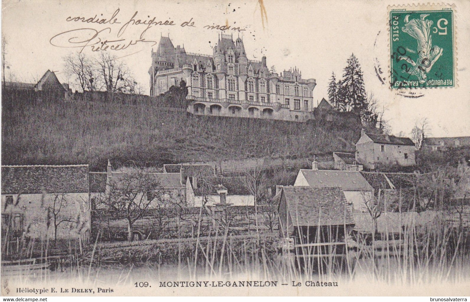 MONTIGNY LE GANNELON - Le Château - Montigny-le-Gannelon