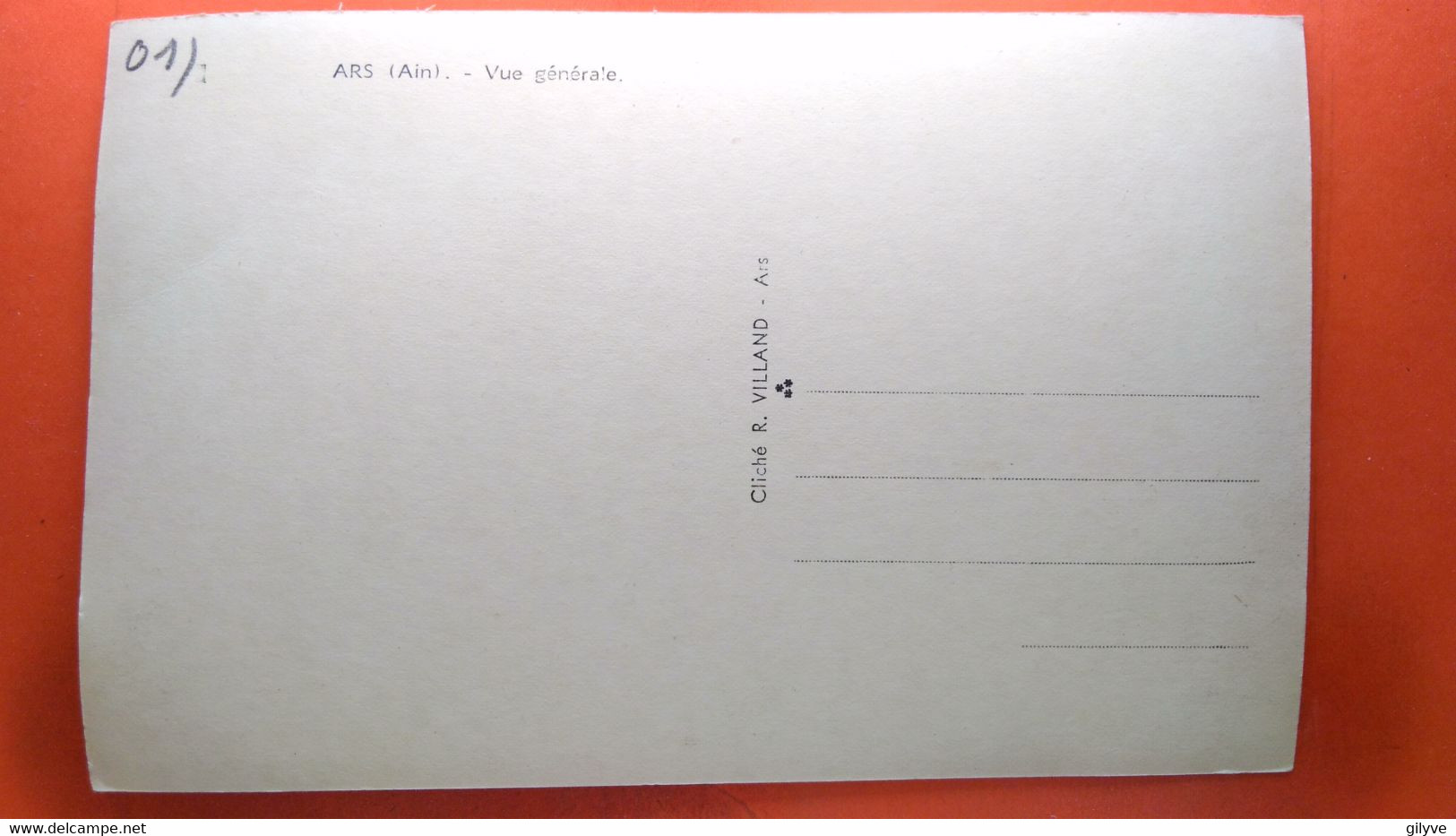 CPA (01) ARS.  Vue Générale. (T.1535) - Ars-sur-Formans