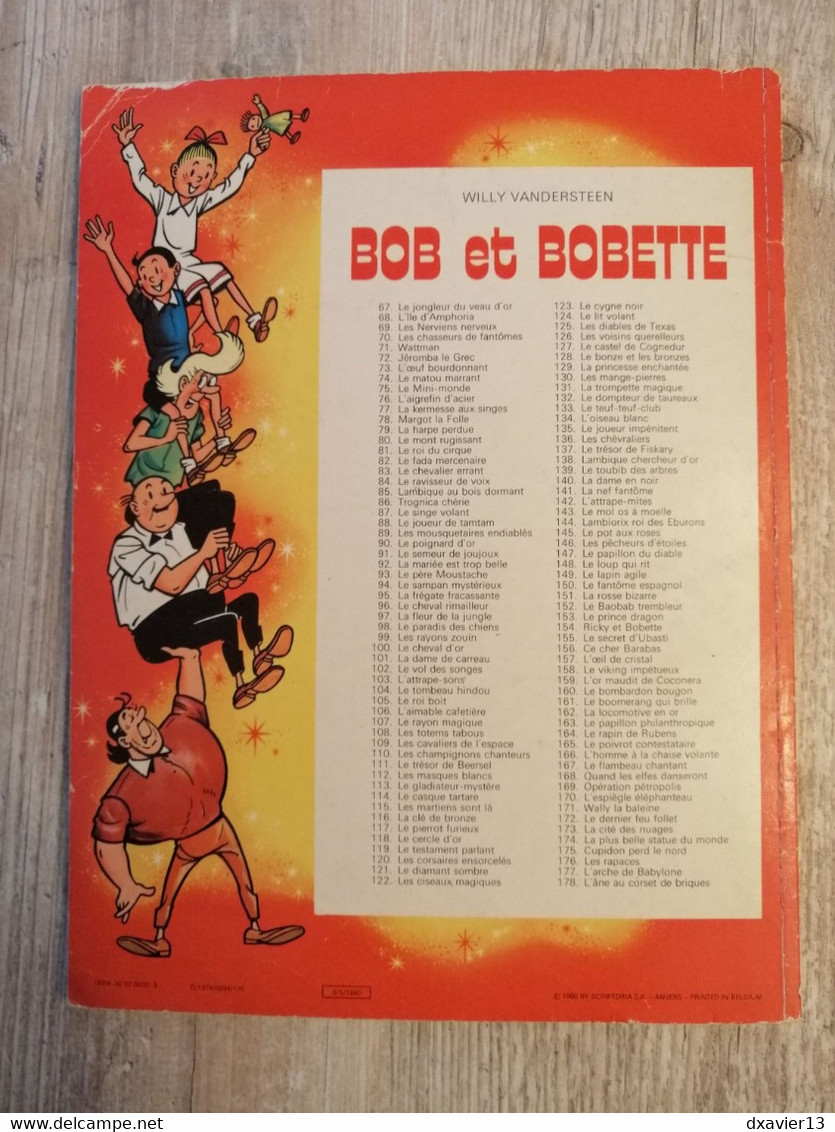 Bande Dessinée - Bob Et Bobette 150 - Le Fantôme Espagnol (1980) - Suske En Wiske