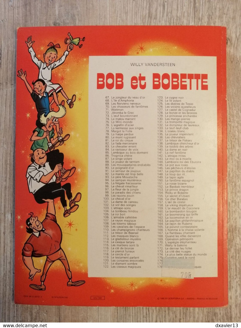 Bande Dessinée - Bob Et Bobette 151 - La Rose Bizarre (1980) - Bob Et Bobette