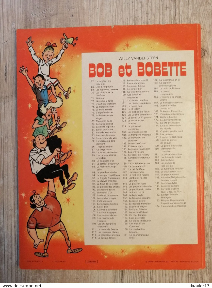 Bande Dessinée - Bob Et Bobette 152 - Le Baobab Trembleur (1983) - Bob Et Bobette