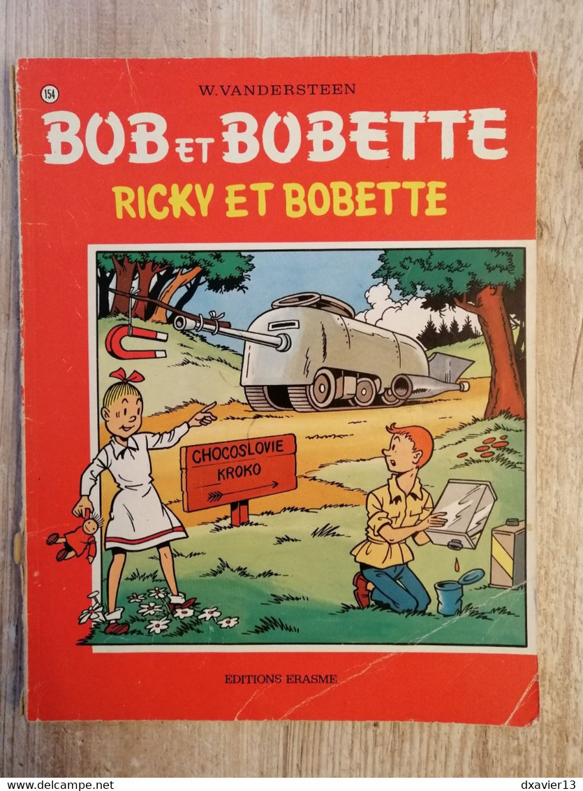 Bande Dessinée - Bob Et Bobette 154 - Ricky Et Bobette (1975) - Suske En Wiske