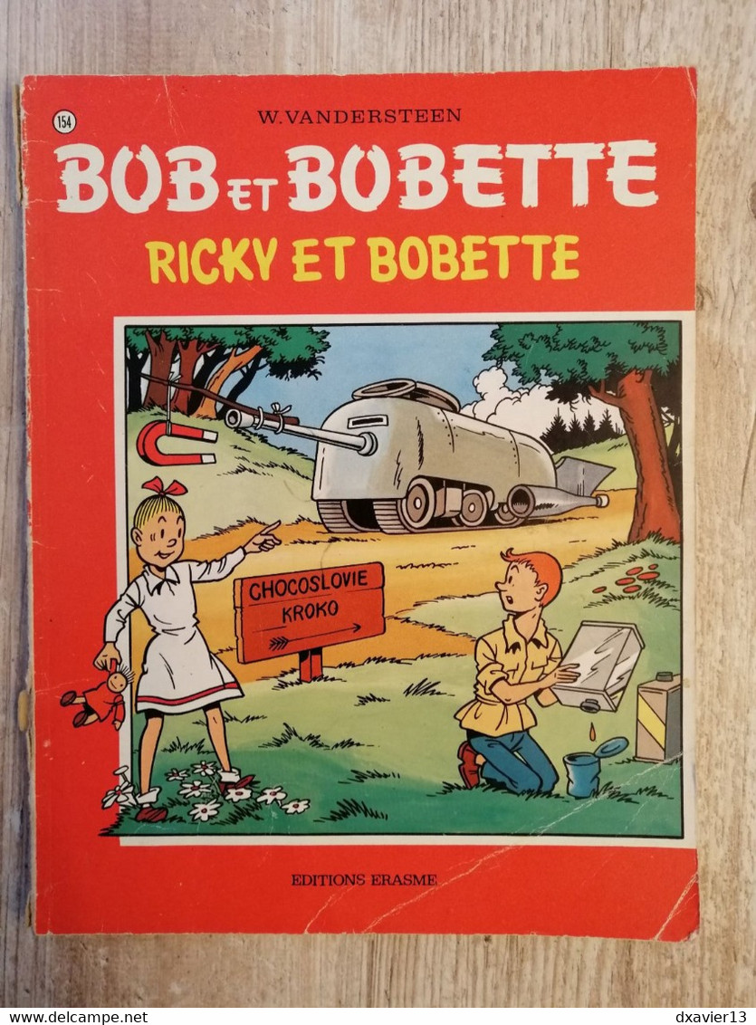 Bande Dessinée - Bob Et Bobette 154 - Ricky Et Bobette (1975) - Bob Et Bobette