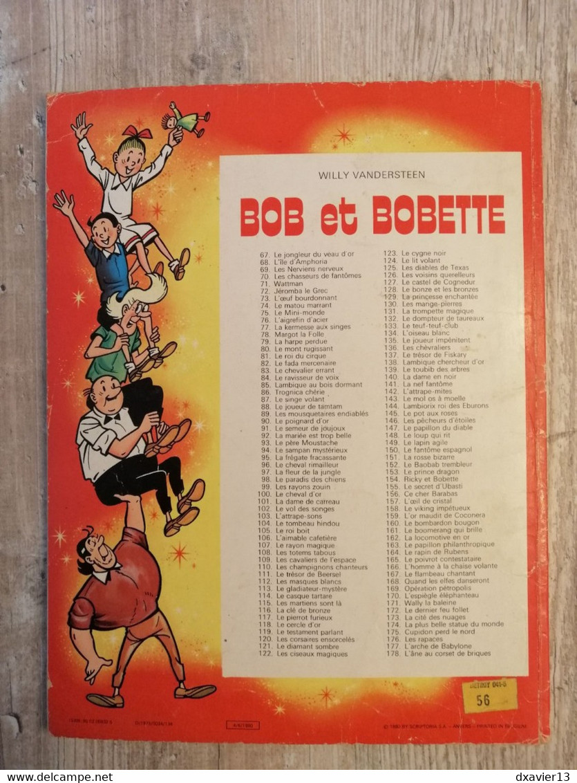 Bande Dessinée - Bob Et Bobette 155 - Ricky Et Bobette (1980) - Suske En Wiske