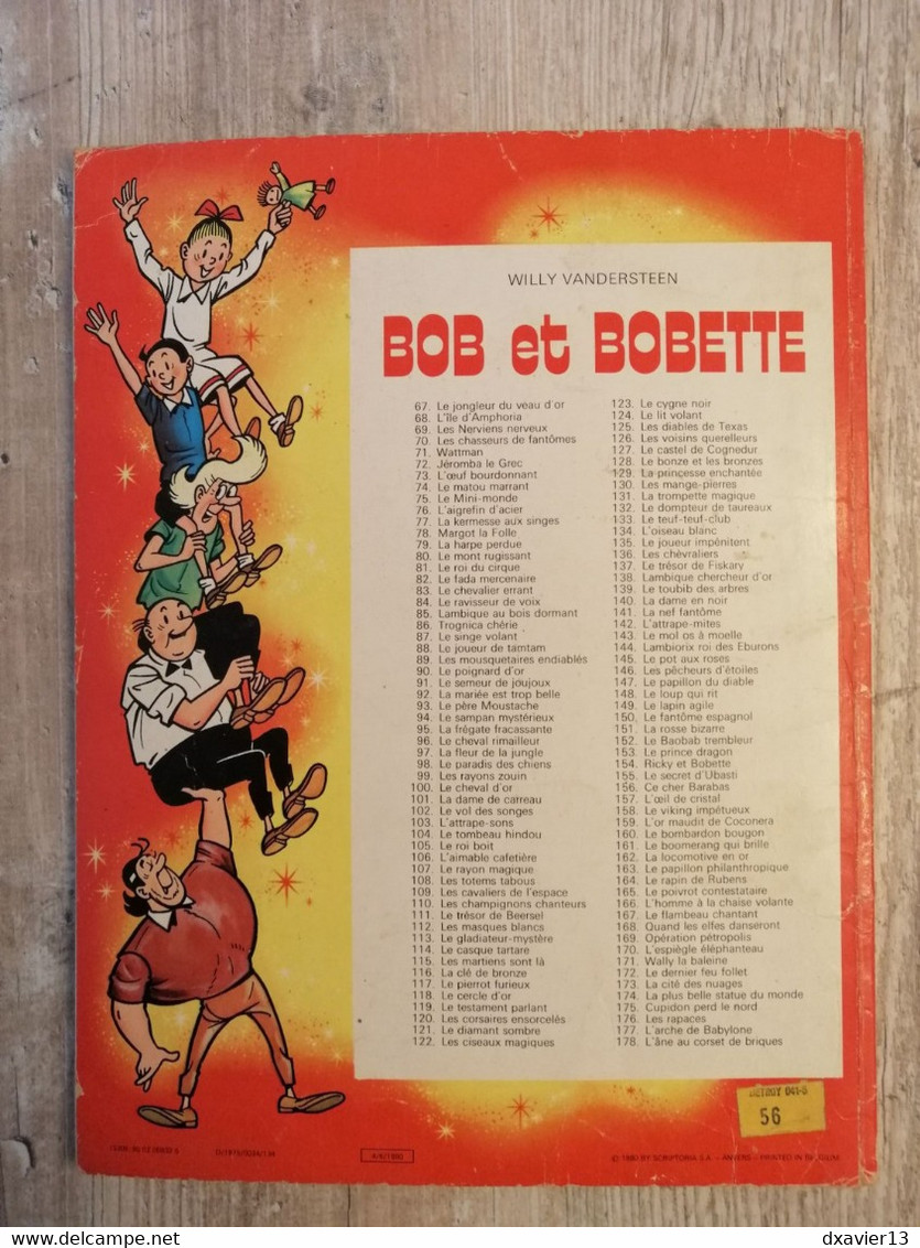 Bande Dessinée - Bob Et Bobette 155 - Ricky Et Bobette (1980) - Bob Et Bobette