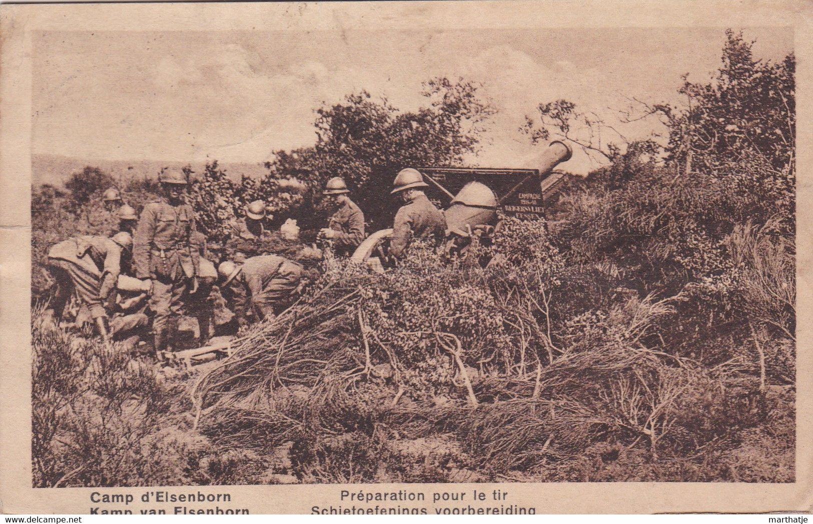 Camp D'Elsenborn - Préparation Pour Le Tir - Kamp Van Elsenborn - Schietoefenings Voorbereiding - Elsenborn (camp)