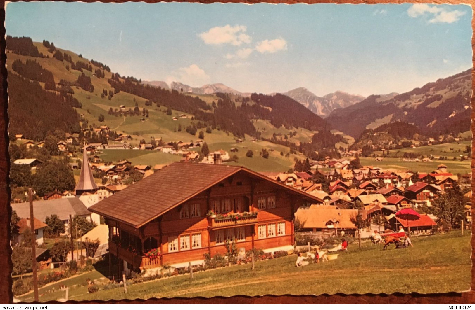 Cpsm, Zweisimmen, (Berne), éd Wehrli, écrite En 1965 (timbre Cachet Postal) - Zweisimmen