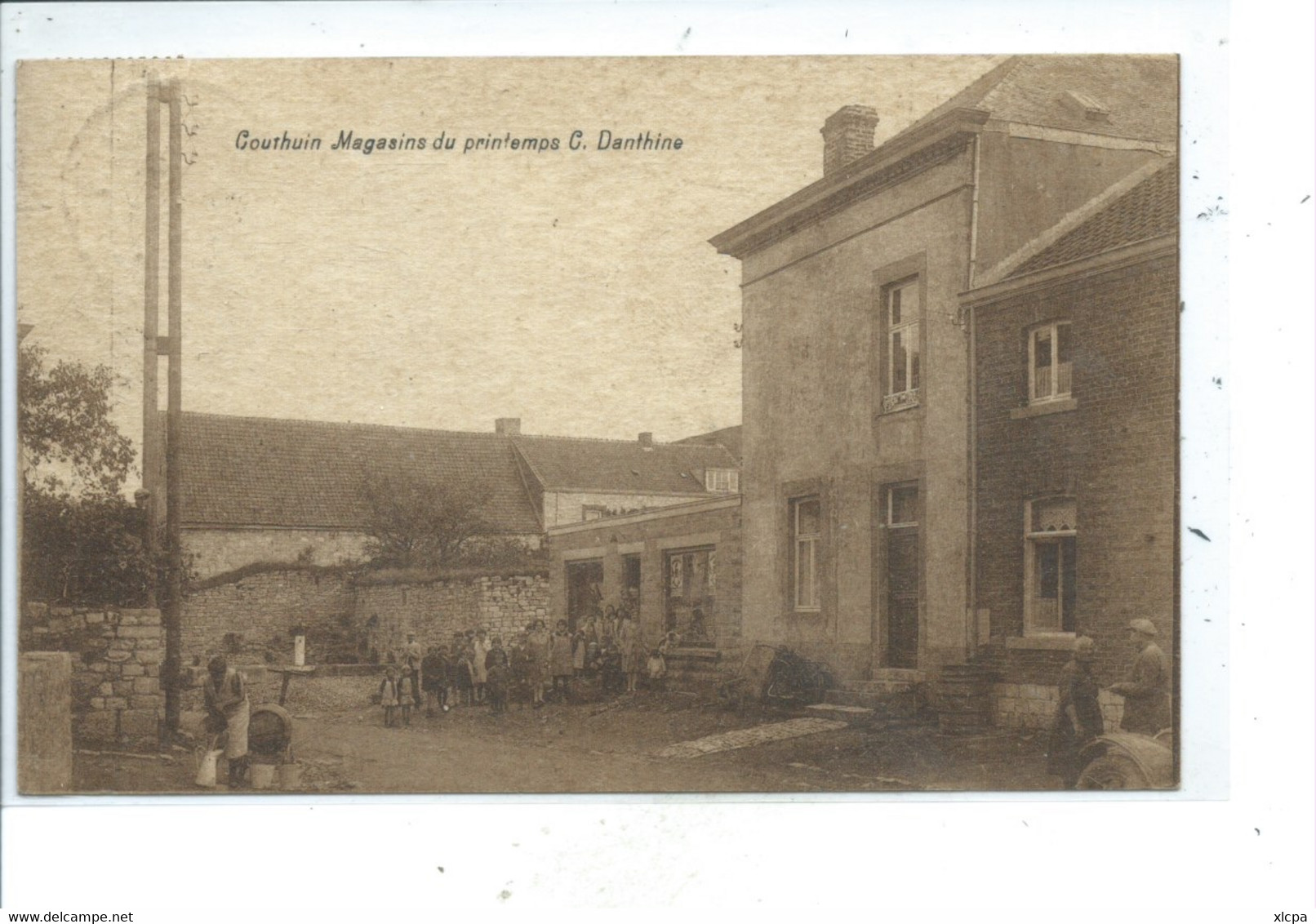 Couthuin Magasins Du Printemps C. Danthine ( Carte Ayant Voyagé ) - Héron